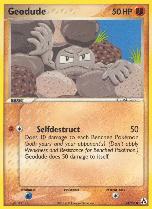 Geodude - 53/93 - Legend Maker