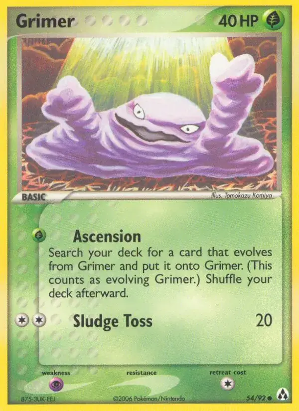 Grimer - 54/93 - Legend Maker