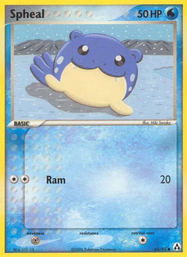 Spheal - 65/93 - Legend Maker