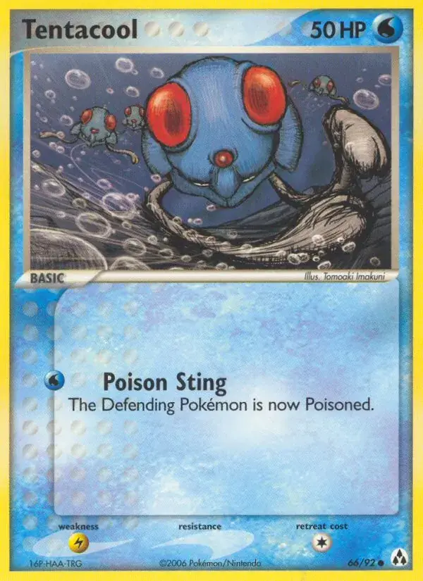 Tentacool - 66/93 - Legend Maker