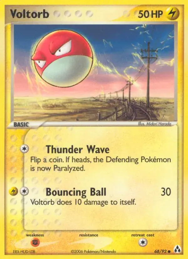Voltorb - 68/93 - Legend Maker