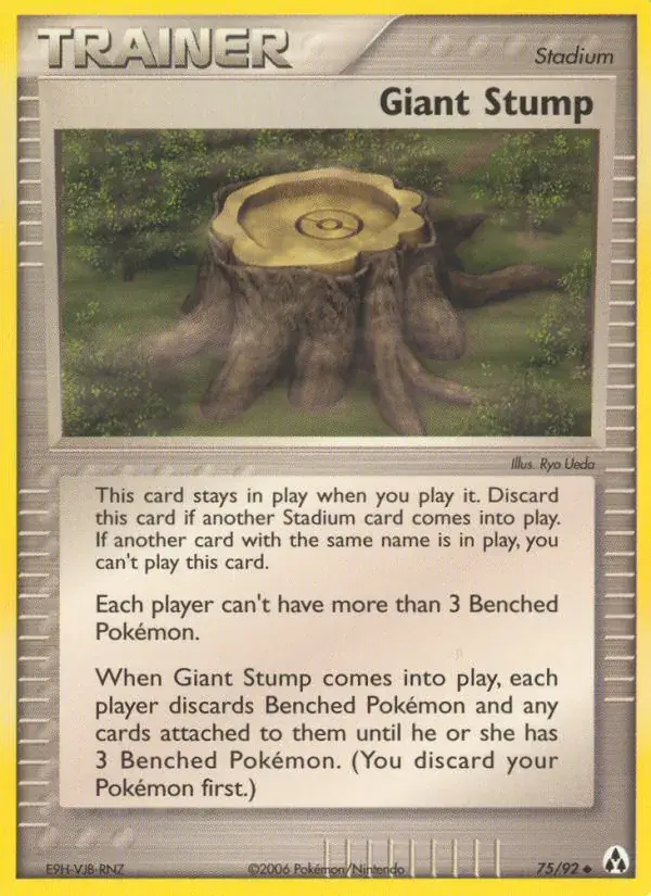 Giant Stump - 75/93 - Legend Maker