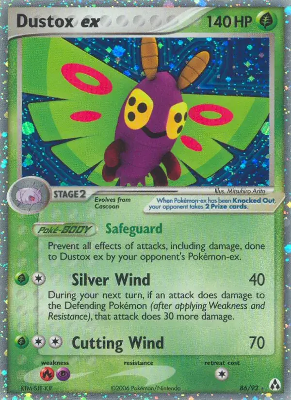 Dustox ex - 86/93 - Legend Maker