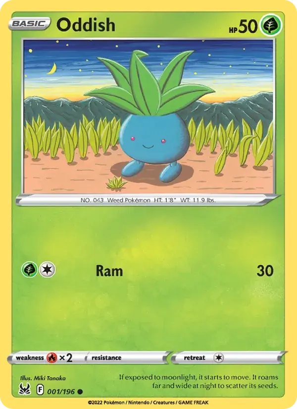 Oddish - 001/217 - Lost Origin