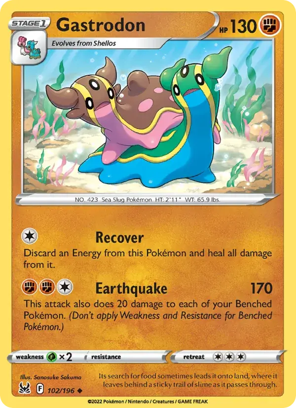 Gastrodon - 102/217 - Lost Origin