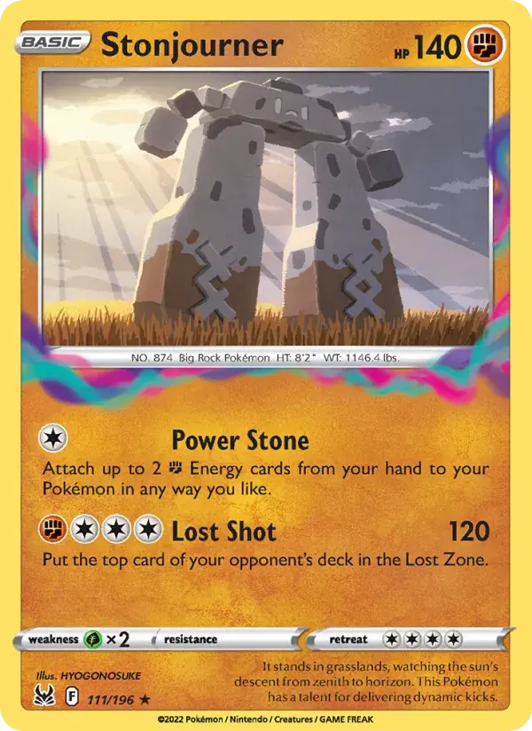 Stonjourner - 111/217 - Lost Origin