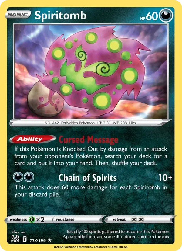 Spiritomb - 117/217 - Lost Origin