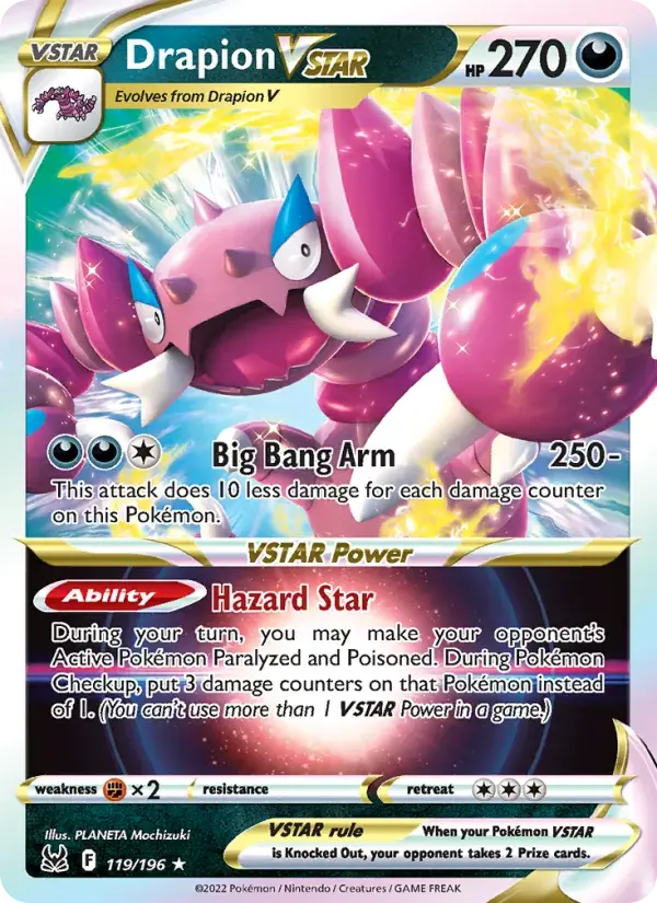 Drapion VSTAR - 119/217 - Lost Origin