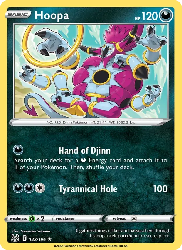 Hoopa - 122/217 - Lost Origin