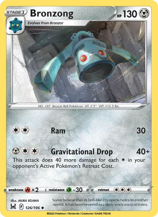 Bronzong - 126/217 - Lost Origin