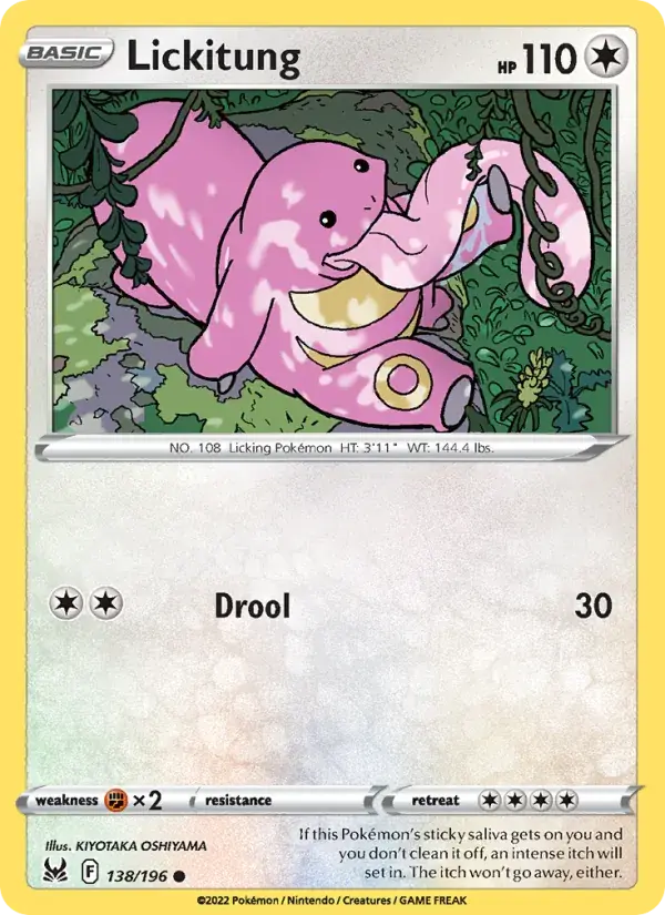 Lickitung - 138/217 - Lost Origin