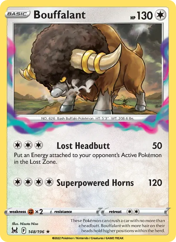 Bouffalant - 148/217 - Lost Origin