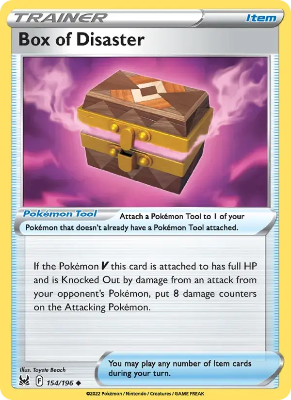 Box of Disaster - 154/217 - Lost Origin