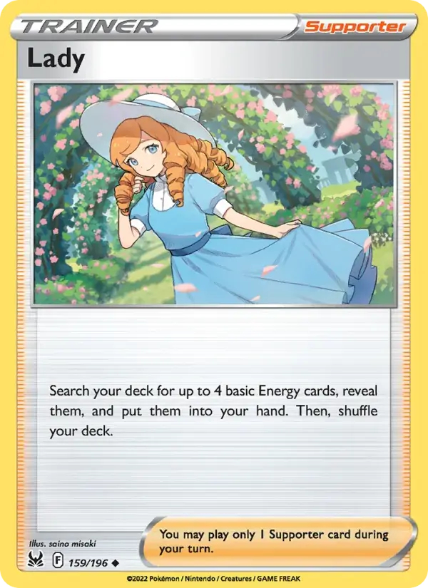 Lady - 159/217 - Lost Origin