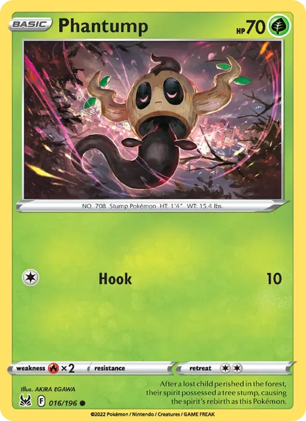 Phantump - 016/217 - Lost Origin
