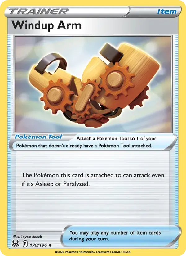 Windup Arm - 170/217 - Lost Origin