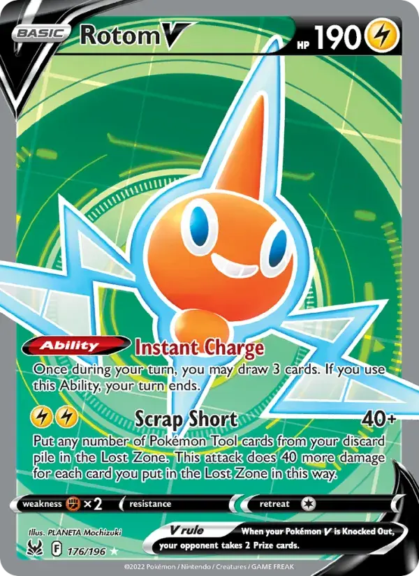 Rotom V - 176/217 - Lost Origin