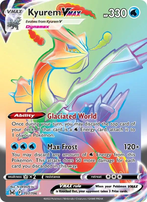 Kyurem VMAX - 197/217 - Lost Origin