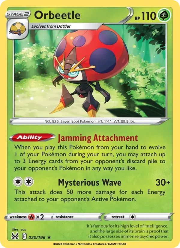 Orbeetle - 020/217 - Lost Origin