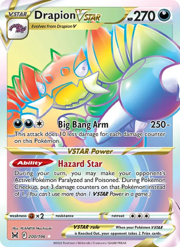 Drapion VSTAR - 200/217 - Lost Origin