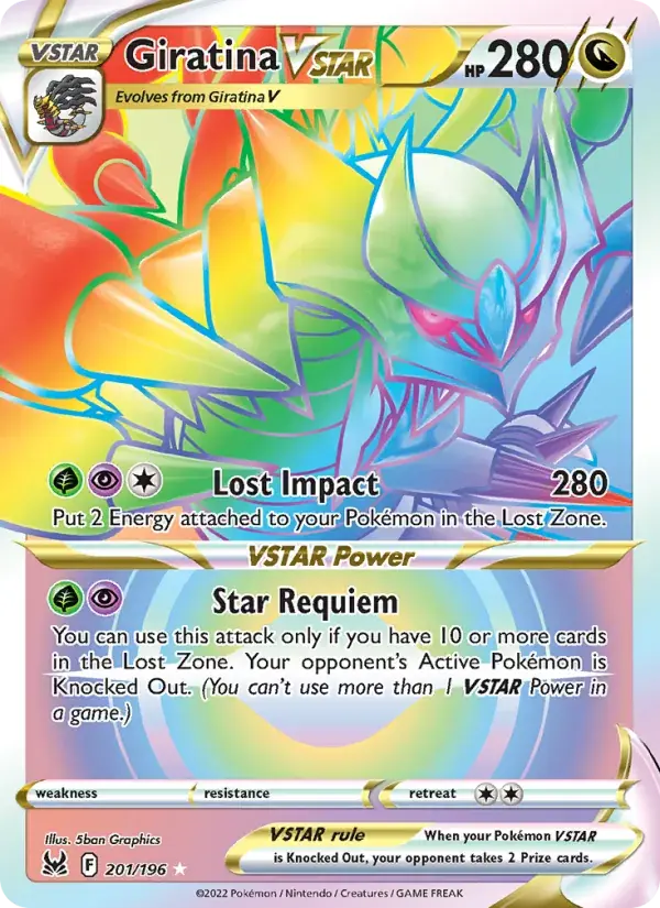 Giratina VSTAR - 201/217 - Lost Origin