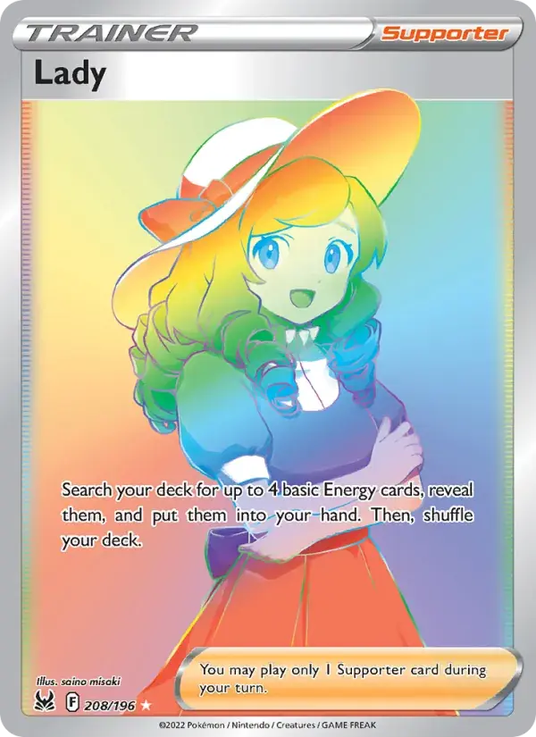 Lady - 208/217 - Lost Origin