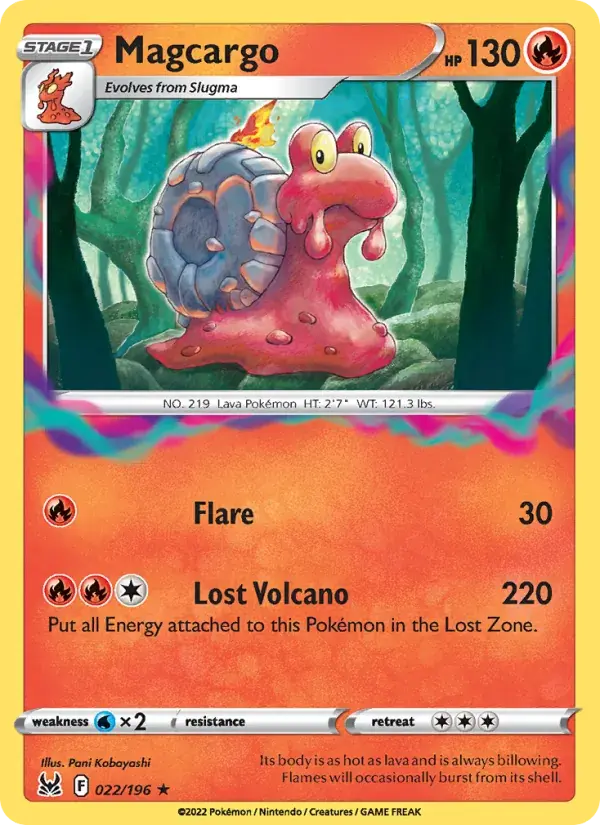 Magcargo - 022/217 - Lost Origin