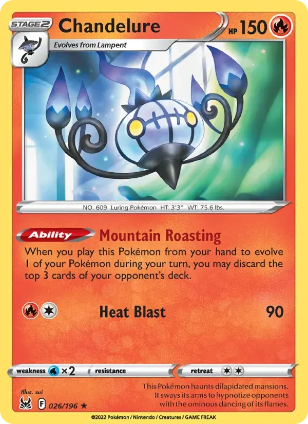 Chandelure - 026/217 - Lost Origin