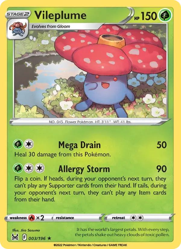 Vileplume - 003/217 - Lost Origin