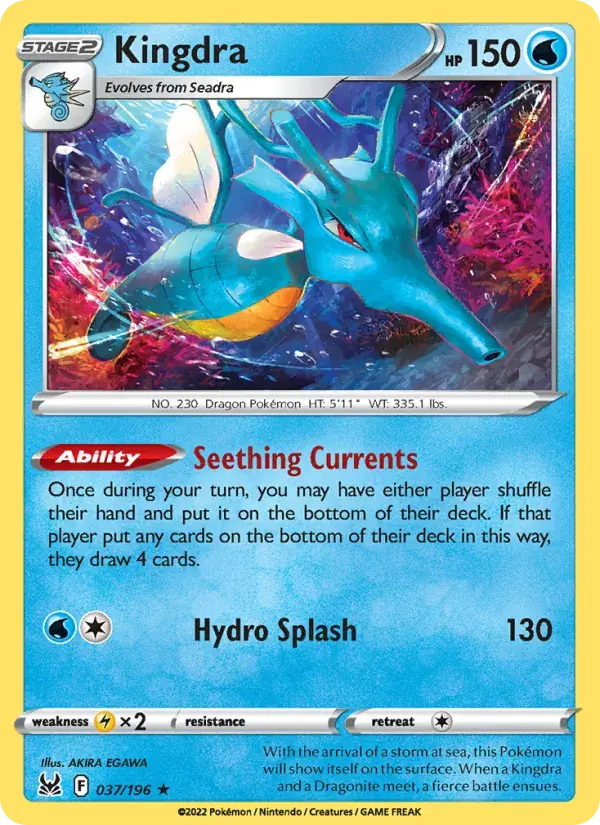 Kingdra - 037/217 - Lost Origin