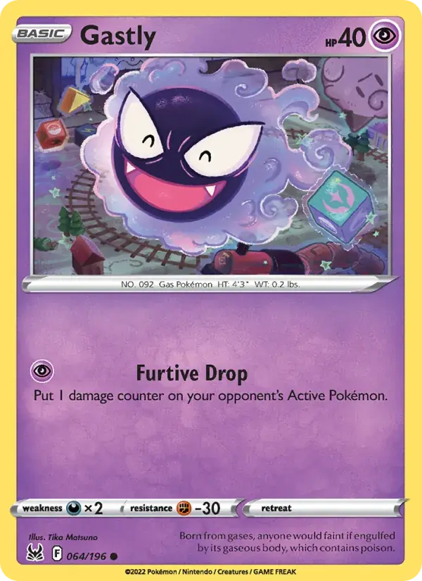 Gastly - 064/217 - Lost Origin