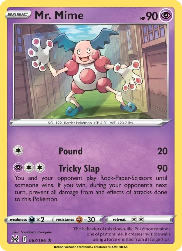 Mr. Mime - 067/217 - Lost Origin