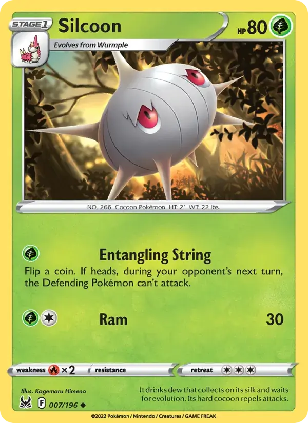 Silcoon - 007/217 - Lost Origin