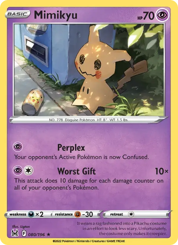 Mimikyu - 080/217 - Lost Origin