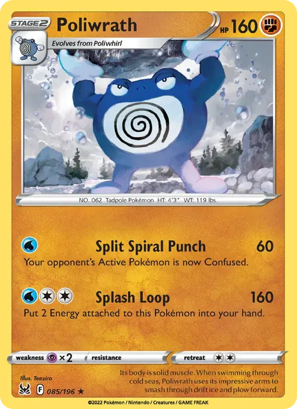 Poliwrath - 085/217 - Lost Origin