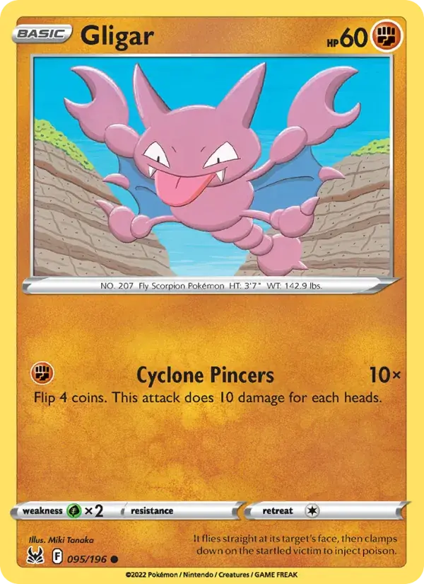 Gligar - 095/217 - Lost Origin
