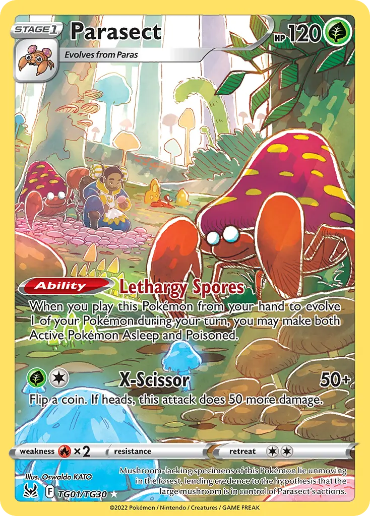 Parasect - TG01/217 - Origine Perdue