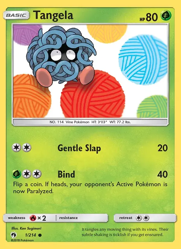 Tangela - 1/236 - Lost Thunder