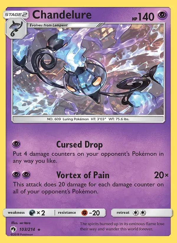 Chandelure - 103/236 - Lost Thunder