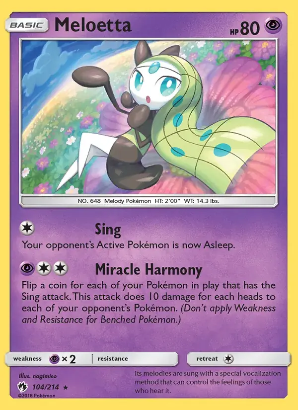 Meloetta - 104/236 - Lost Thunder
