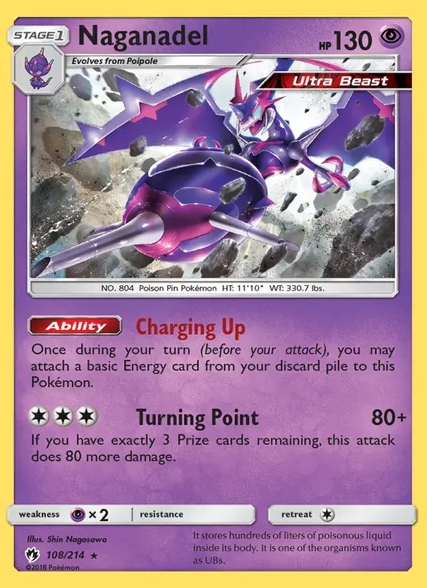 Naganadel - 108/236 - Lost Thunder