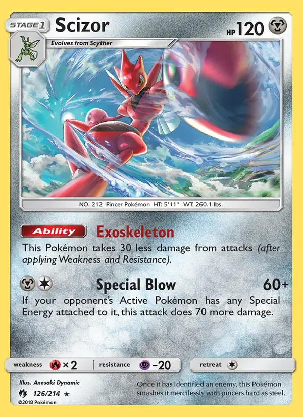 Scizor - 126/236 - Lost Thunder