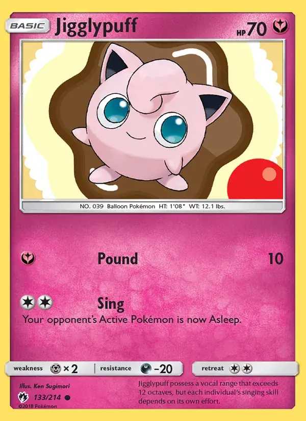 Jigglypuff - 133/236 - Lost Thunder