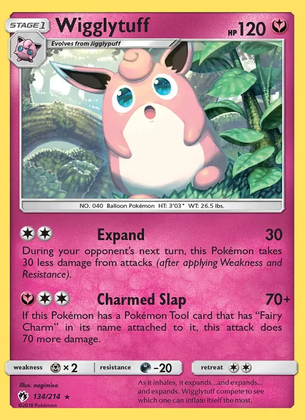 Wigglytuff - 134/236 - Lost Thunder