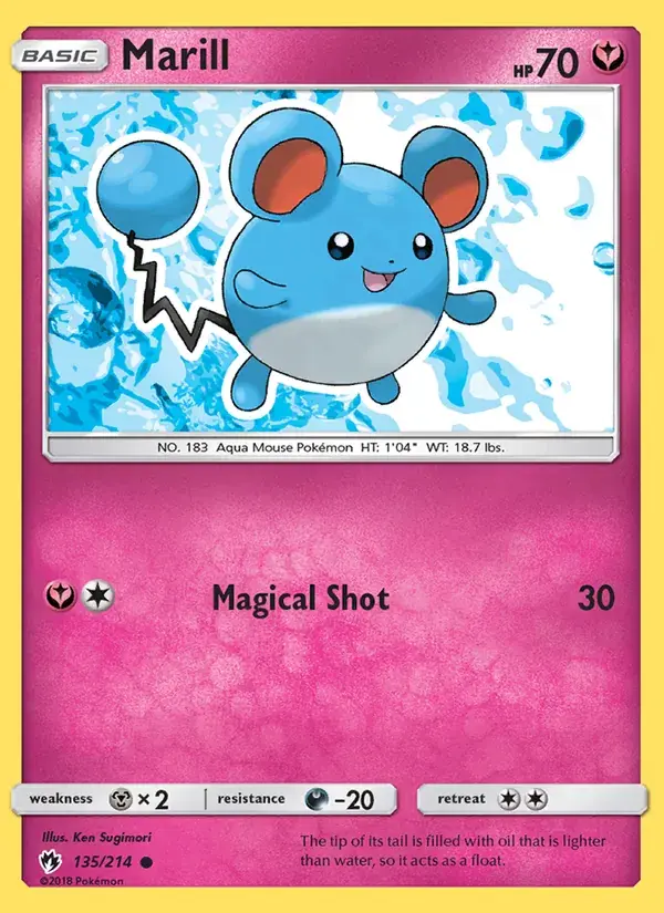 Marill - 135/236 - Lost Thunder