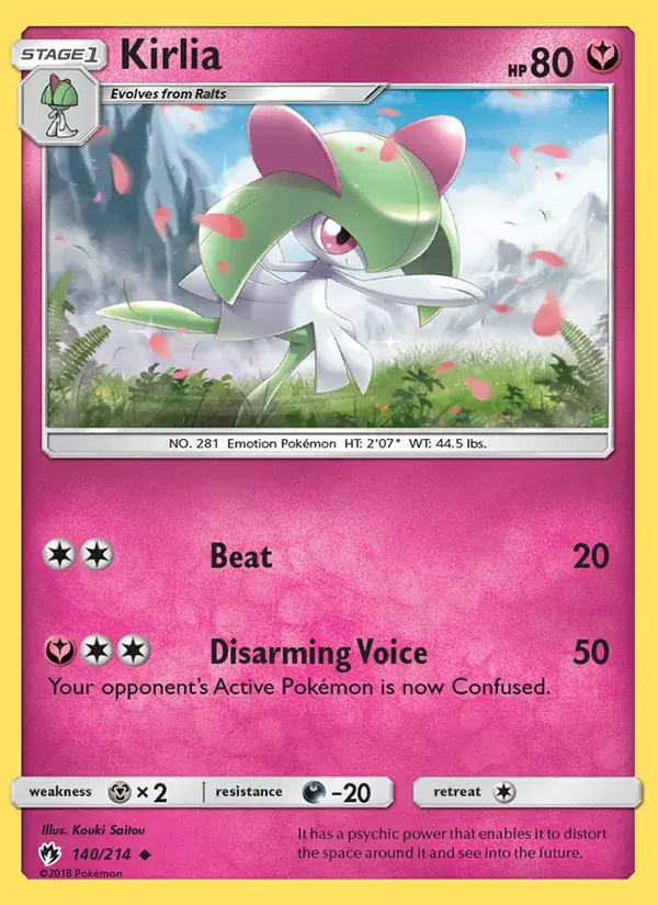 Kirlia - 140/236 - Lost Thunder