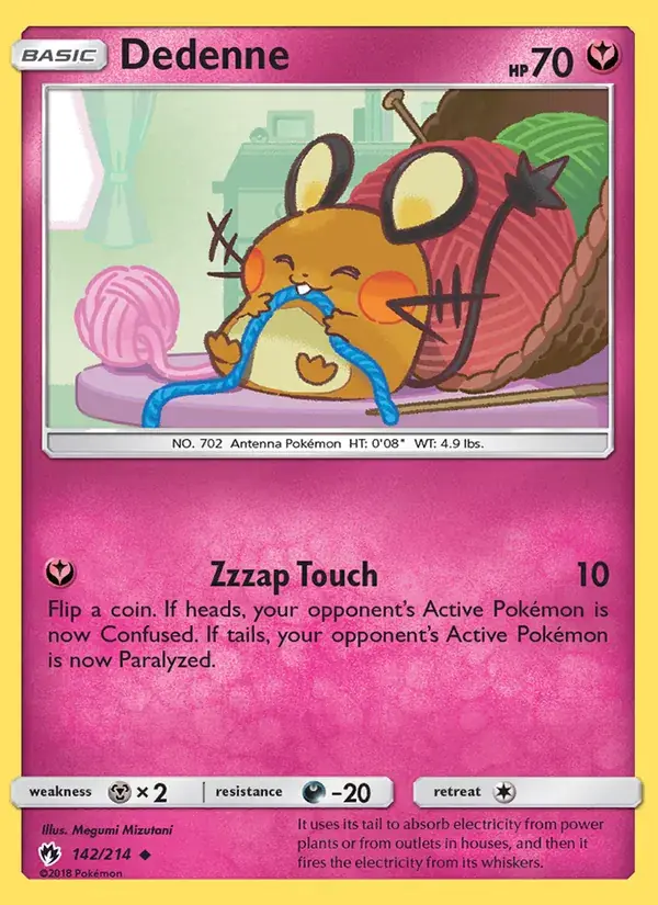Dedenne - 142/236 - Lost Thunder