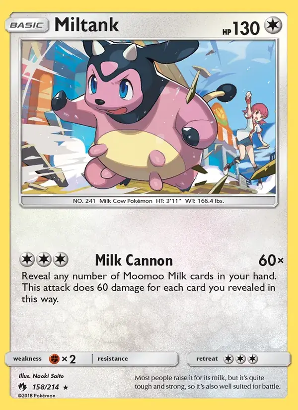 Miltank - 158/236 - Lost Thunder