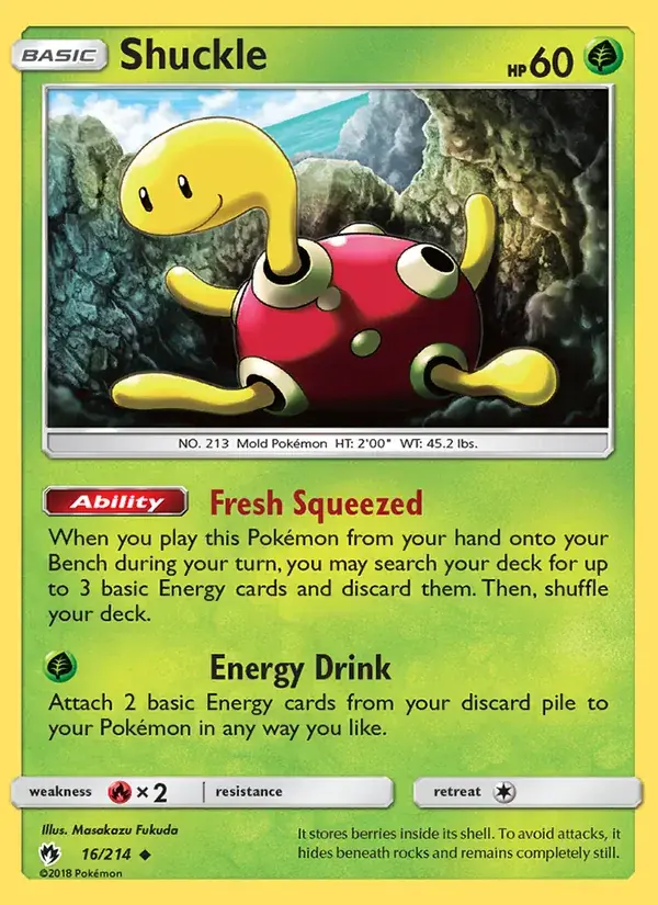 Shuckle - 16/236 - Lost Thunder