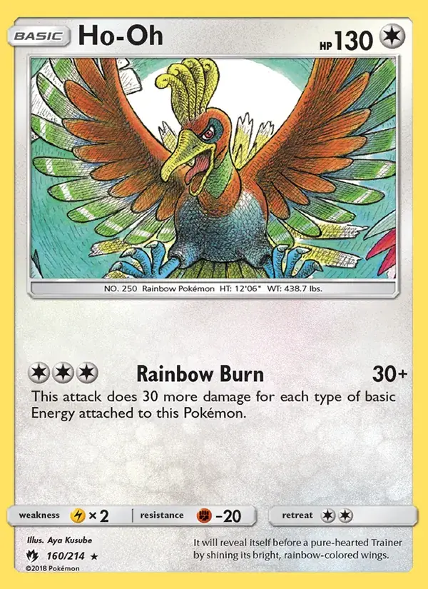 Ho-Oh - 160/236 - Lost Thunder